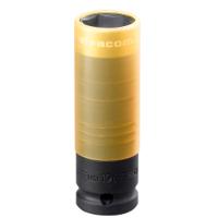 nsi19l Facom 19mm, 1/2 in Drive Impact Socket, 210 mm length