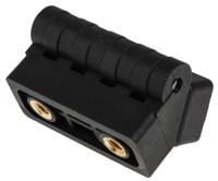 702-7844 RS PRO Nylon Butt Hinge, Screw Fixing, 54mm x 44mm x 30mm