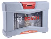 2608p00233 Bosch 49-Piece Twist Drill Bit Set for Masonry, 20mm Max, 2mm Min