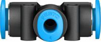 qsmt-6-4 Festo QSMT Series Tee Tube-to-Tube Adaptor Push In 4 mm, Push In 6 mm to Push In 6 mm, Tube-to-Tube Connection Style,