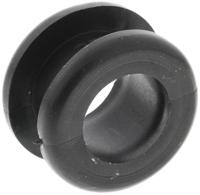633-02060-hv1206-pvc-fr-bk HellermannTyton HV Black PVC 12mm Cable Grommet for Maximum of 10mm Cable Dia. 633-02060 HV1206-PVC-FR-BK