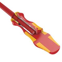 5003990001 Wera Insulated Screwdriver Handle, 154 mm Blade, VDE/1000V, 102 mm Overall