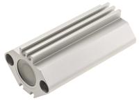 cdq2b20-50dz SMC Pneumatic Compact Cylinder - 20 mm Bore, 50 mm CDQ2 Series, Double Acting Acting