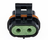 12033769 Delphi, Metri-Pack 630 Automotive Connector Socket Black Cable Mount 2 Way, Crimp Termination