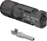 320017p0010-ur Staubli Cable Coupler MC4 Series, Male, Panel Mount Solar Connector, Cable CSA, 4mm², Rated At 39A, 1 kV PV-KST4