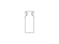 1set411103r0000 ABS, PC Cable Trunking Accessory, 25 x 60mm