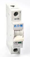 emch150 Eaton MEMShield EMCH MCB Mini Circuit Breaker 1P, 50 A, 10 kA, Curve C