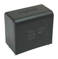 mkp1848c65050jp5 Vishay MKP1848C DC-Link Polypropylene Film Capacitor, 500V dc, ±5%, 50μF, Through Hole
