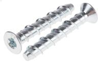 908-6731 RS PRO Carbon Steel Anchor Bolt M8 x 60mm, 8mm Fixing Hole