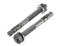 908-6690 RS PRO Carbon Steel Anchor Bolt M10 x 100mm, 10mm Fixing Hole