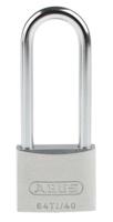 64ti40hb63 ABUS 64TI Key Weatherproof Titanium Weatherproof Padlock, 6.5mm Shackle, 40mm Body