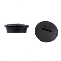 hpp9-bk080 Alpha Wire Blanking Plug, PG9, Plastic, 19mm Diameter, Threaded