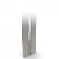 4014369 Pinet Steel Piano Hinge with a Knuckle Pin, 2000mm x 80mm x 3mm