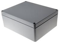 aln-232811-complete Fibox Euronord Series Grey Aluminium Enclosure, IP66, IP67, IP68, Grey Lid, 280 x 230 x 110mm