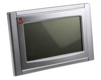 190-6883 RS PRO Silver Radio Controlled Desktop, Wall Clock