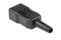 47960000 Schurter C20 Cable Mount IEC Connector Male, 16A, 250 V