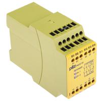 774314 Pilz 24 V dc, 110 V ac Safety Relay Dual Channel with 3 Safety Contacts and 1 Auxilary Contact
