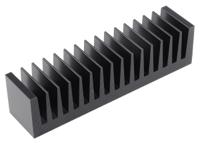 sk85-375-sa Fischer Elektronik Heatsink, Universal Rectangular Alu, 1.35K/W, 37.5 x 160 x 40mm