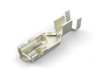 2825084-1 TE Connectivity Positive Lock 0.250 Uninsulated Female Spade Connector, Receptacle, 6.43 (W) x 0.84mm Tab Size