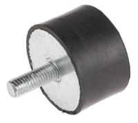 171-2609 RS PRO M10 Anti Vibration Mount, Male to Female Bobbin with 186.12kg Compression Load