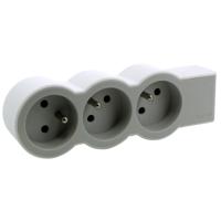 049496 Legrand 3 Socket Type E - French Extension Lead