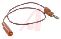 bu-2031-a-12-2 Mueller Electric Crocodile Clip Lead, 10A, 300V, Red, 300mm Lead Length