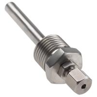 178-0954 RS PRO 1/2 BSP Thermowell for Use with Temperature Probe, 3 mm, 8 (Pocket) mm Probe, RoHS Standard