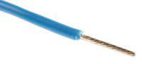 872-4502 RS PRO Blue 0.2mm² Hook Up Wire, 24 AWG, 11/0.16 mm, 100m, MPPE Insulation