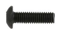281-192 RS PRO Black, Self-Colour Steel Hex Socket Button Screw, ISO 7380, M3 x 10mm