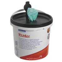 7775 WYPALL Power Clean Cleaning Wipes Refill  Wet Industrial Wipes, Bucket of 90, 270 x 270mm