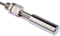 ssf214x100 Sensata Cynergy3 SSF214 Series Horizontal Stainless Steel Float Switch, Float, 1m Cable, NO/NC, 300V ac Max, 300V dc Max