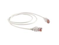 851-16320-rj45spc6-030mwh-30 HellermannTyton Connectivity, 3m Cat6, White RJ45 to Male RJ45 Male, U/UTP Unshielded, Terminated LSZH Sheath