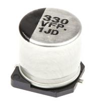 eeefp1v331ap Panasonic 330μF Aluminium Electrolytic Aluminium Electrolytic Capacitor 35V dc, Surface Mount - EEEFP1V331AP