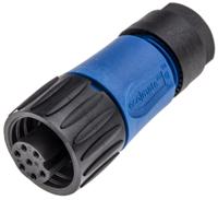 c01610d00600010 Amphenol Industrial Circular Connector, 6 Contacts, Cable, Standard Connector, Socket, Female, IP67, Ecomate M Series