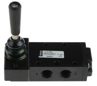 b53004lt Parker Lever 5/2 Pneumatic Manual Control Valve B53 Series, G 1/4, 1/4in, III B