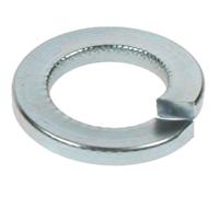 231-0701 RS PRO Bright Zinc Plated Steel Locking Washers, M5, DIN 127B
