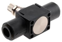 7770-12-00 Legris 7770 Series Tube In-line Regulator, 12mm Tube Inlet Port x 12mm Tube Outlet Port