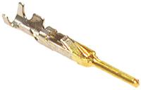 hr30-pc-111 Hirose Male Crimp Circular Connector Contact, Wire Size 30 → 26 AWG