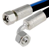 110-2217 RS PRO 458mm Synthetic Rubber Hydraulic Hose Assembly, 330bar Max Pressure