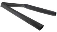 562-656 RS PRO Adhesive Lined Halogen Free Heat Shrink Tubing, Black 40mm Sleeve Dia. x 1.2m Length 3:1 Ratio