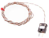 123-6331 RS PRO Type T Exposed Junction Thermocouple 2m Length, 7/0.2mm Diameter → +250°C