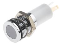 703-8866 RS PRO Panel Mount Indicator, 12V dc, 14mm Mounting Hole Size, Solder Tab Termination, IP67