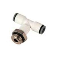 6958-06-13 Legris LF6900 LIQUIfit Series Push-in Fitting, Push In 6 mm to Push In 6 mm, Threaded-to-Tube Connection Style