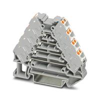3270115 Phoenix Contact  PTRV Series Grey, 0.14 → 2.5mm², Push In Termination