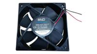 rnd-460-00077 RND Axial Fan, 12 V dc, dc Operation, 114.8cfm, 6.6W, 550mA Max, 120 x 120 x 25mm