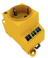 709-582 WAGO  709 Series Yellow, 2.5mm², Cage Clamp Termination