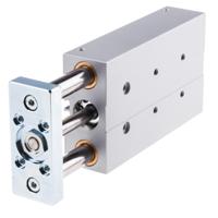 dfm-20-100-p-a-gf Festo Pneumatic Guided Cylinder - 170846, 20mm Bore, 100mm Stroke, DFM Series, Double Acting