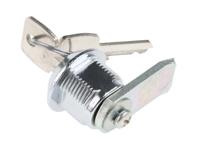 f328-03-2-405e Euro-Locks a Lowe & Fletcher group Company Camlock, 16mm Panel-to-Tongue, 23 x 20.2mm Cutout, Key Unlock