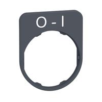 zbyfp2178c0 Schneider Electric Marking Accessory for Use with Pushbuttons, o-i