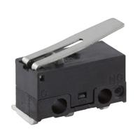 dg13-b2la ZF Hinge Lever Micro Switch, Right Angle PCB Terminal, 3 A @ 125 V ac, SPDT